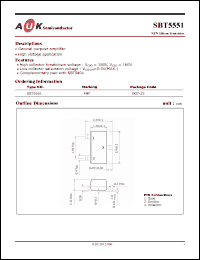 Click here to download SBT5551 Datasheet
