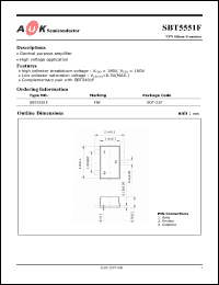Click here to download SBT5551F Datasheet