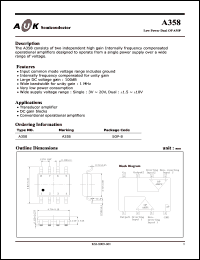 Click here to download A358 Datasheet