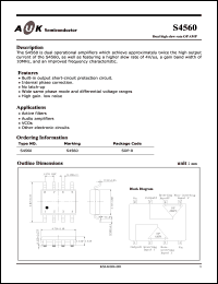 Click here to download S4560 Datasheet