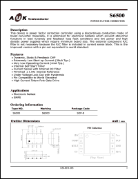 Click here to download S6500 Datasheet