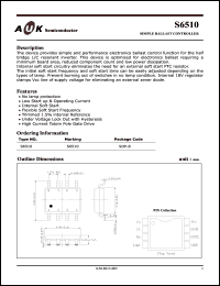 Click here to download S6510 Datasheet