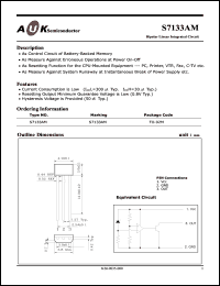 Click here to download S7133AM Datasheet