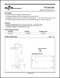 Click here to download S7136AM Datasheet