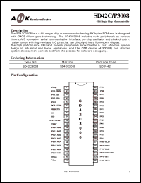 Click here to download SD42P3008 Datasheet