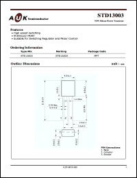 Click here to download STD13003 Datasheet