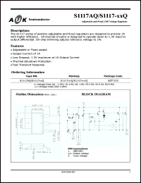 Click here to download S1117-AJQ Datasheet