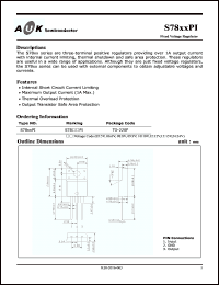 Click here to download S7805PI Datasheet