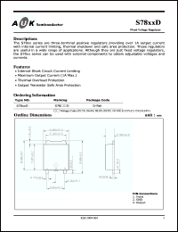 Click here to download S7809D Datasheet