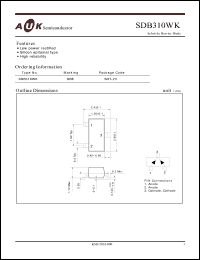 Click here to download SDB310WK Datasheet