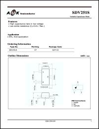Click here to download SDV251S Datasheet
