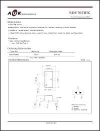 Click here to download SDV703 Datasheet