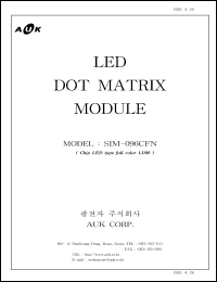 Click here to download SIM-096CFN Datasheet