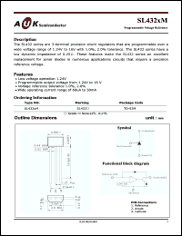 Click here to download SL432XM Datasheet
