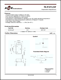Click here to download SLF431ASF Datasheet