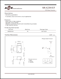 Click here to download SRA2201EF Datasheet