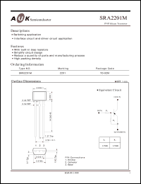 Click here to download SRA2201M Datasheet