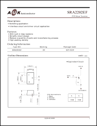 Click here to download SRA2202EF Datasheet