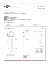 Click here to download SRA2205 Datasheet