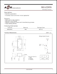 Click here to download SRA2205S Datasheet