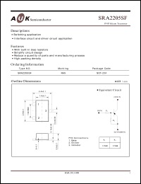 Click here to download SRA2205SF Datasheet
