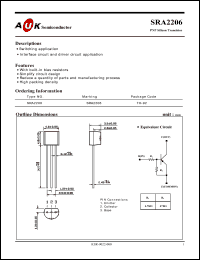 Click here to download SRA2206 Datasheet