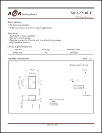 Click here to download SRA2210EF Datasheet