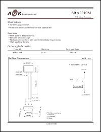 Click here to download SRA2210M Datasheet