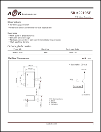 Click here to download SRA2210SF Datasheet