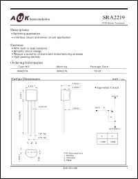 Click here to download SRA2219 Datasheet