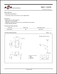 Click here to download SRC1203E Datasheet