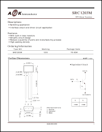 Click here to download SRC1203M Datasheet