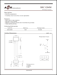 Click here to download SRC1204M Datasheet