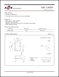 Click here to download SRC1204SF Datasheet