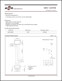 Click here to download SRC1205M Datasheet