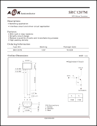 Click here to download SRC1207M Datasheet