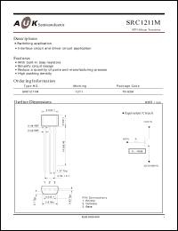 Click here to download SRC1211M Datasheet