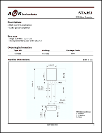Click here to download STA353 Datasheet