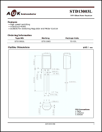 Click here to download STD13003L Datasheet