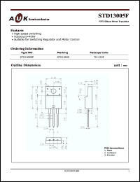 Click here to download STD13005F Datasheet