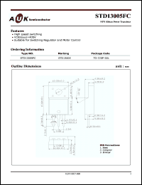 Click here to download STD13005FC Datasheet