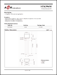 Click here to download STK596M Datasheet