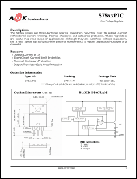 Click here to download S7805PIC_06 Datasheet