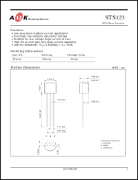 Click here to download STS123 Datasheet