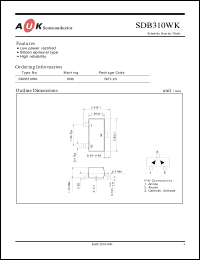 Click here to download SDB310WK_1 Datasheet