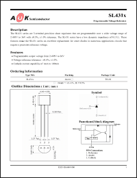 Click here to download SL431X Datasheet