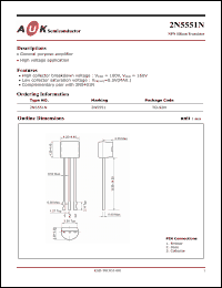 Click here to download 2N5551N Datasheet