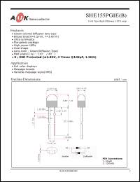 Click here to download SHE155PGIE Datasheet