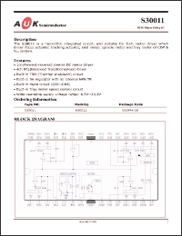 Click here to download S30011 Datasheet