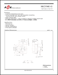 Click here to download SB2336E-G Datasheet